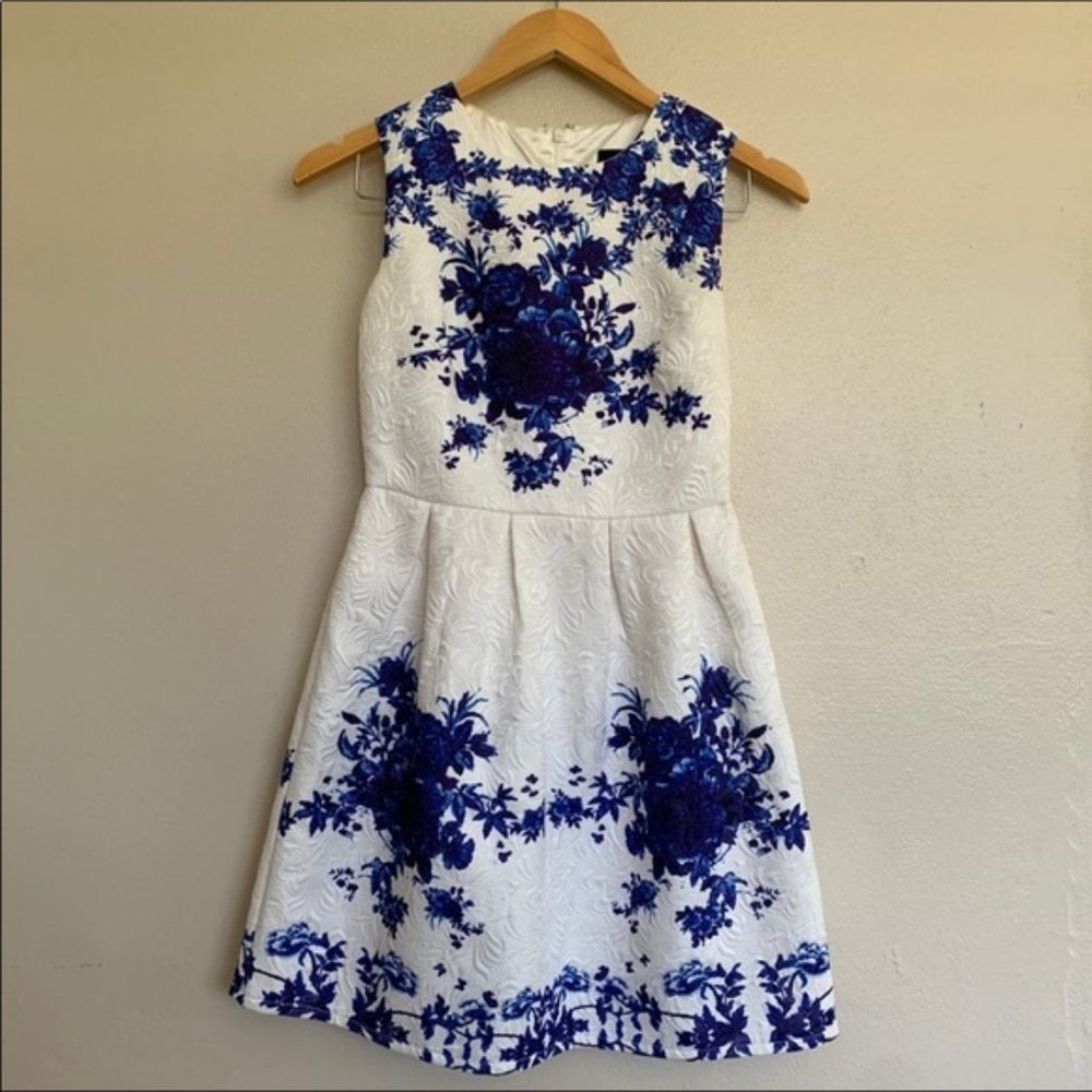 Alisa Pan Floral Puff Dress